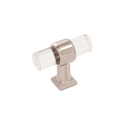 Hickory H079520, 1-3/4 Inch x 11/16 Inch Crystal Palace T-Knob