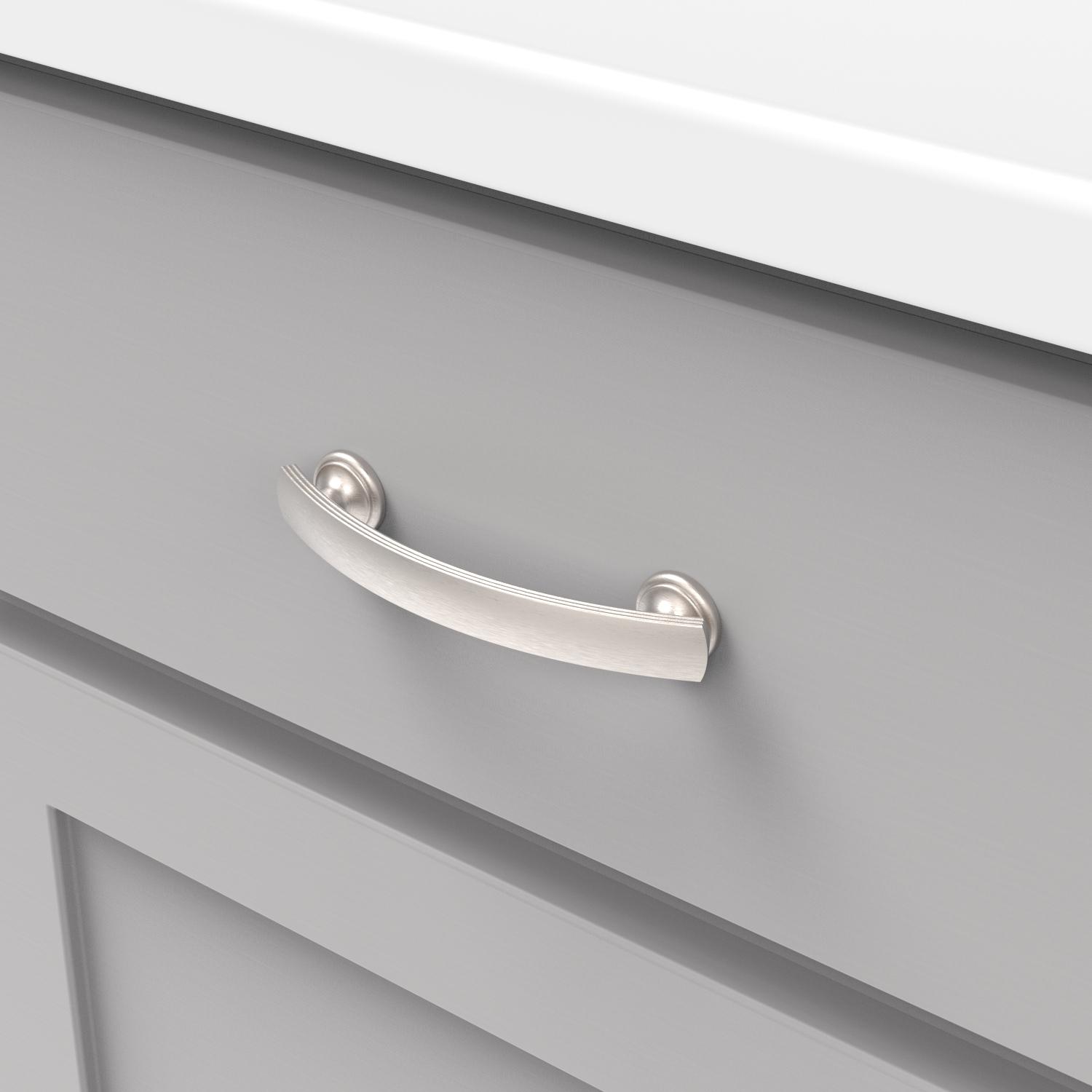 Hickory P2141, 3-3/4 Inch (96mm) American Diner Pull