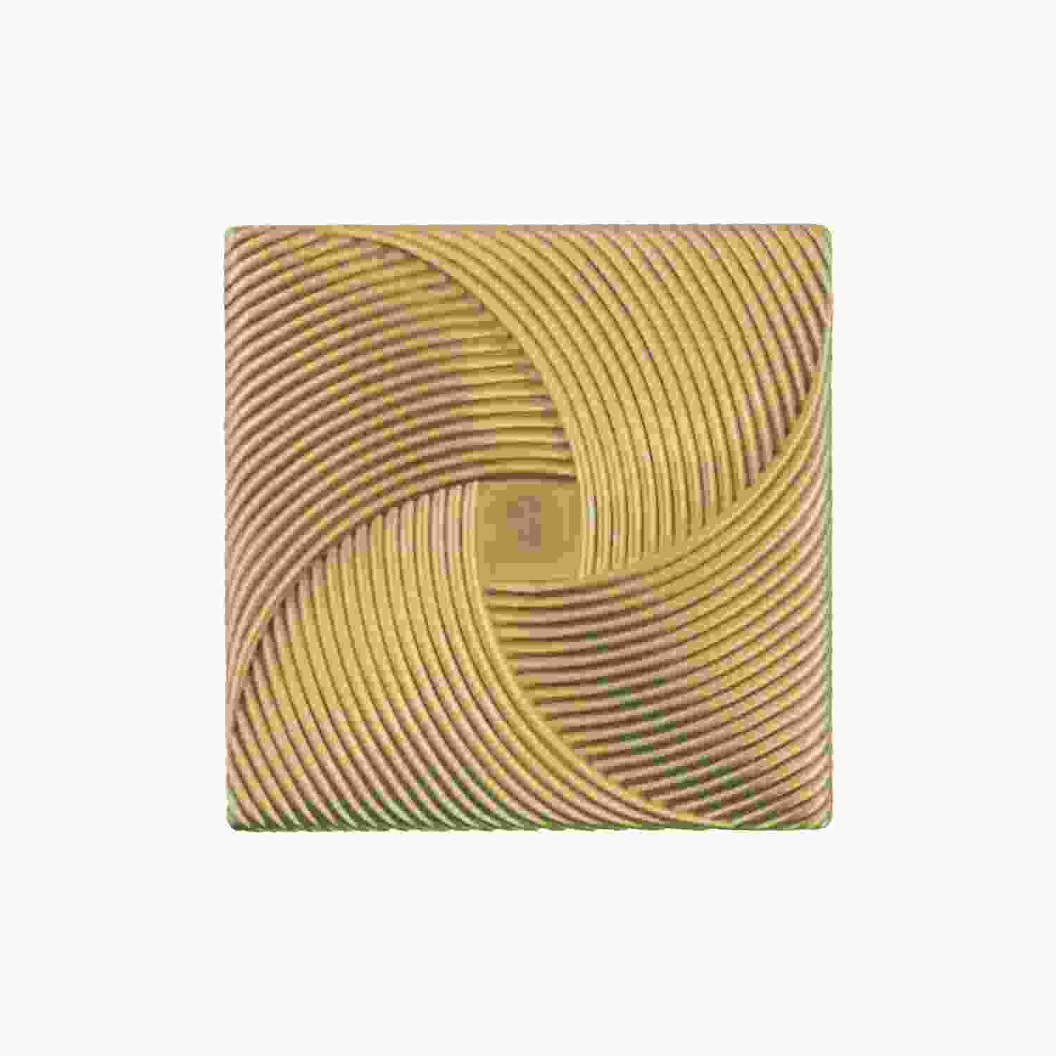 3-1/2 Inch Square Bijou Tempest Square Knob