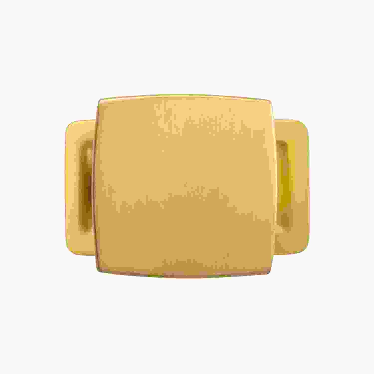 1-3/4 Inch x 1-1/4 Inch Coventry Knob Backplate