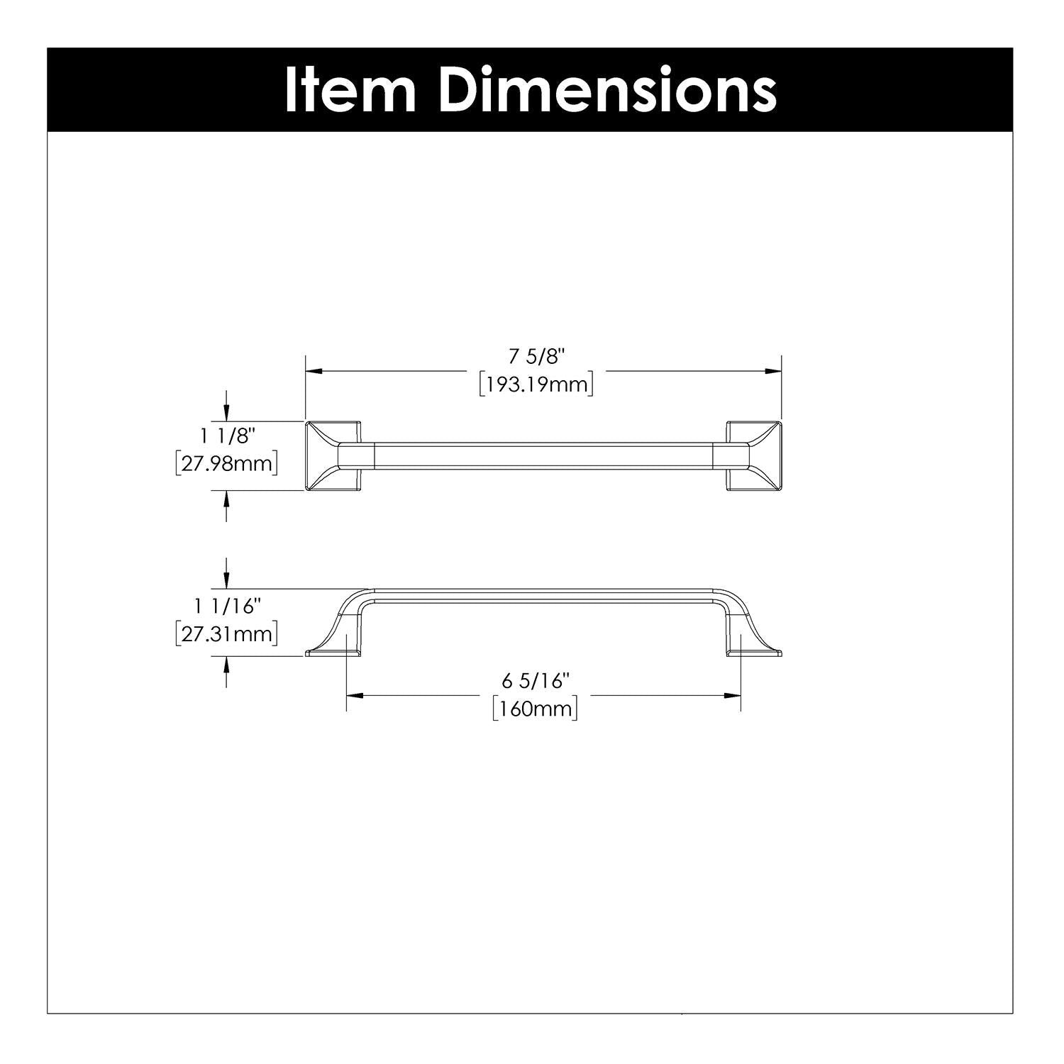 6-5/16 Inch (160mm) Forge Pull