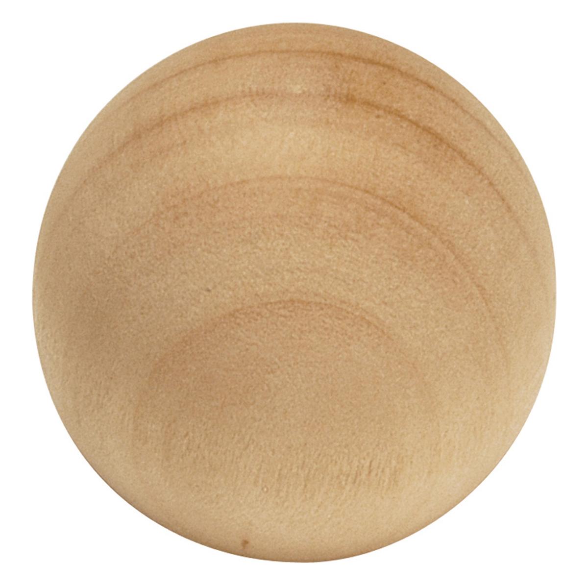 Hickory P180, 1-1/4 Inch Diameter Natural Woodcraft Knob