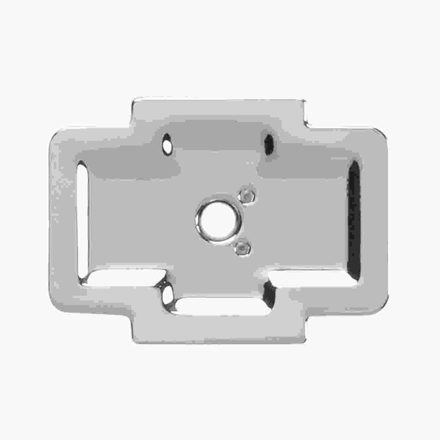 1-3/4 Inch x 1-1/4 Inch Coventry Knob Backplate