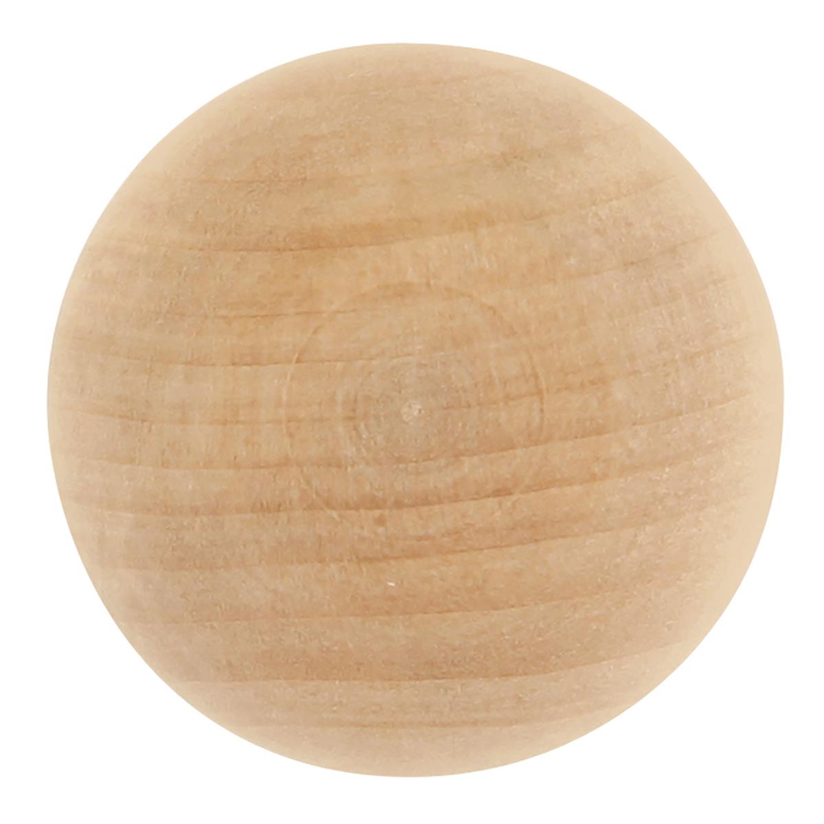 Hickory P180, 1-1/4 Inch Diameter Natural Woodcraft Knob