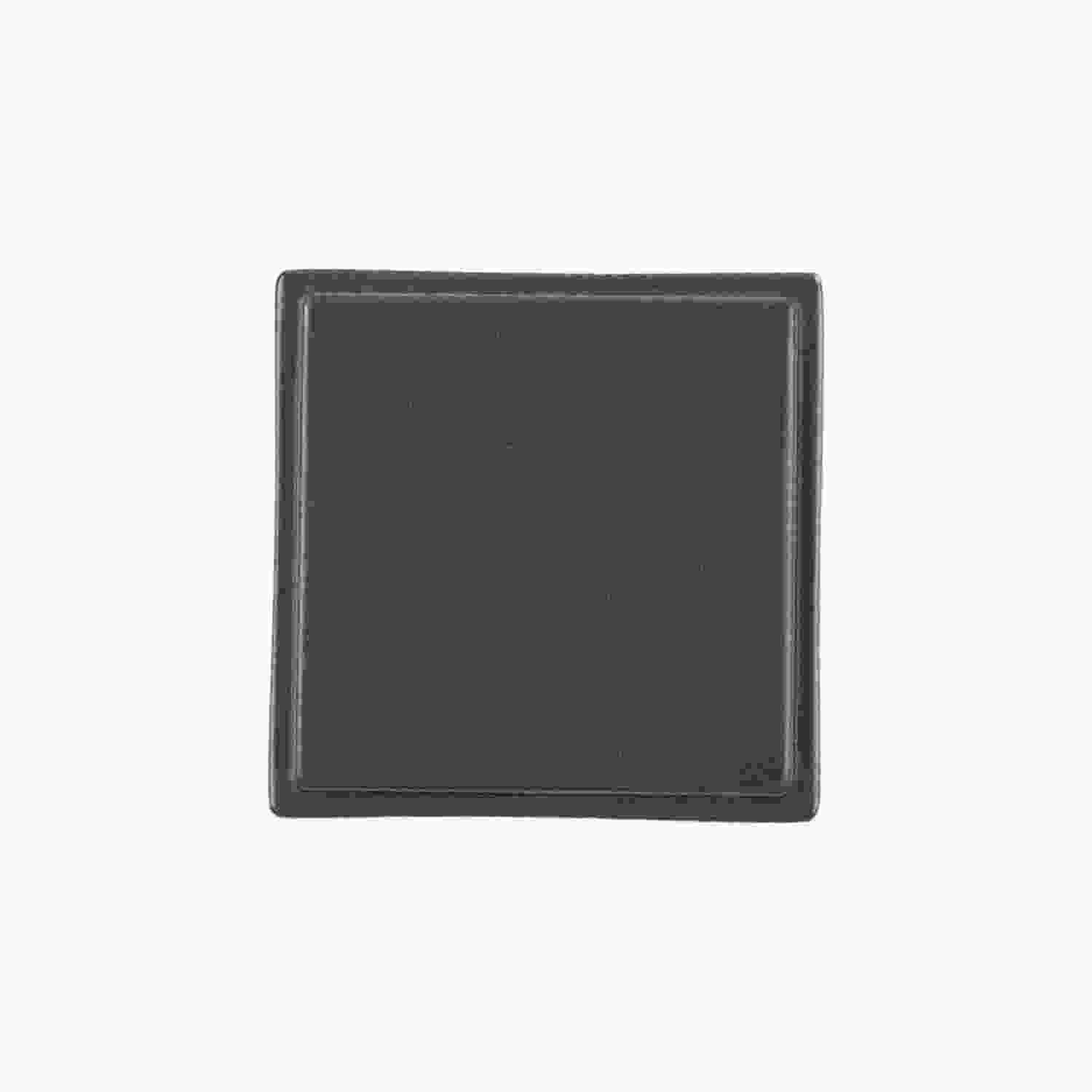 1-3/8 Inch Square Brownstone Square Knob
