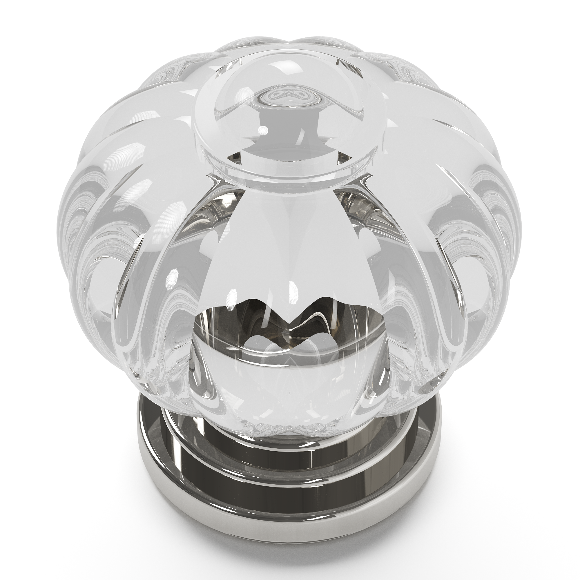 Hickory HH74687, 1-1/8 Inch Diameter Crystal Palace Knob