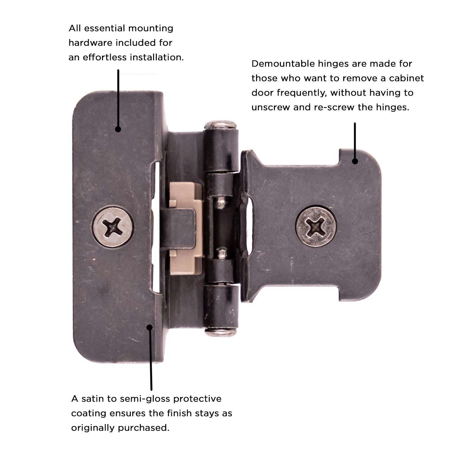 Hickory P5311, Double Demountable Hinge