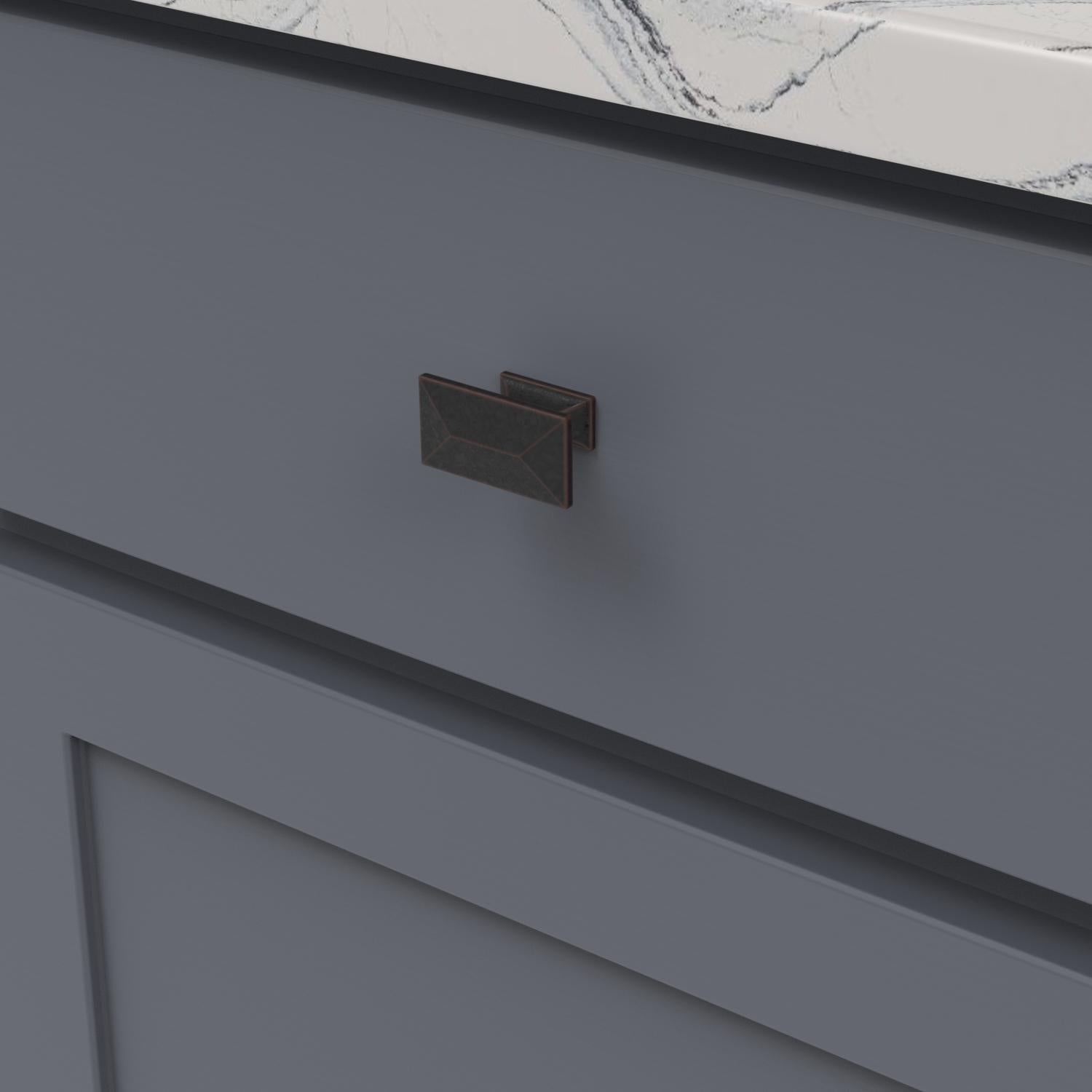 Hickory P2151, 1-3/4 Inch x 15/16 Inch Bungalow Knob