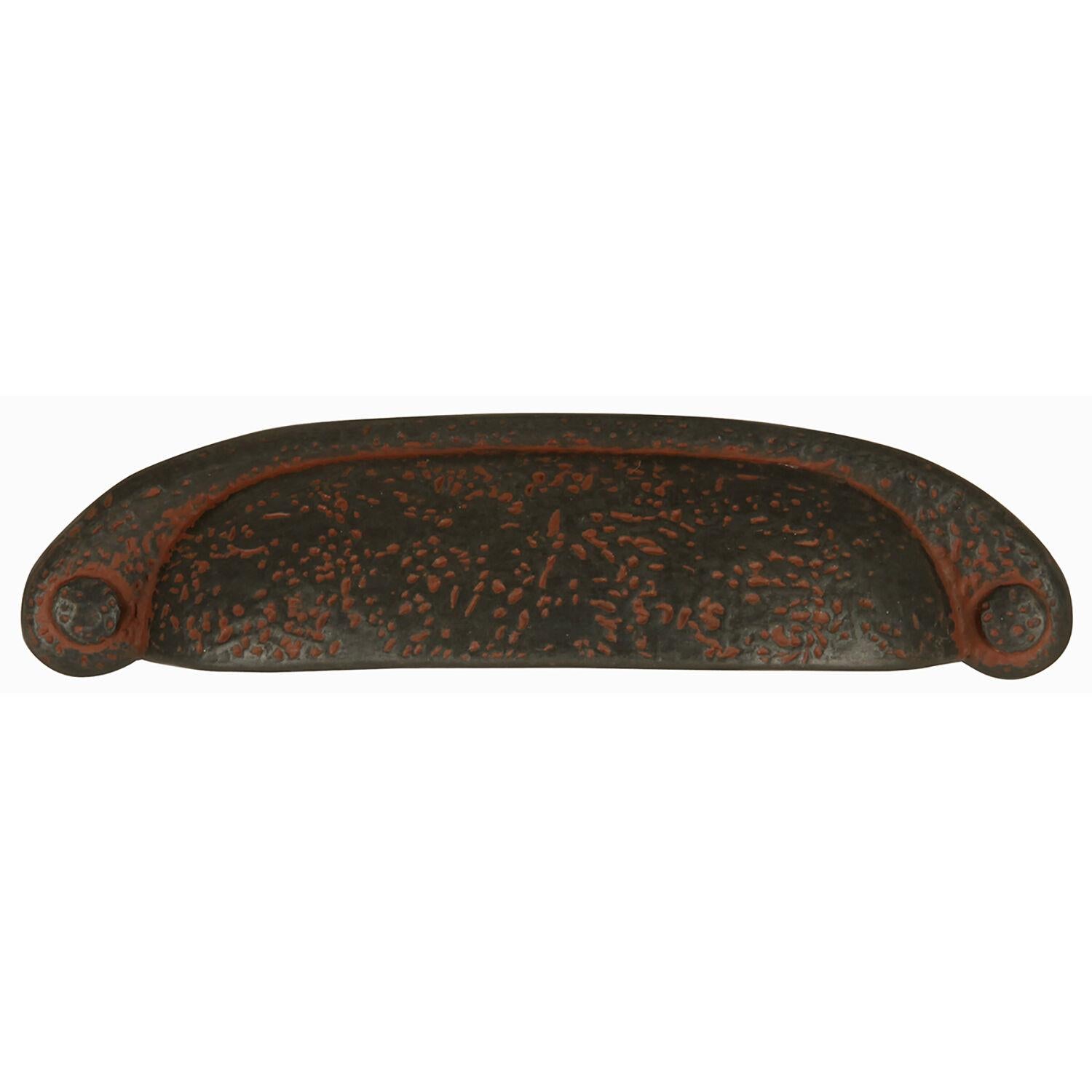 Hickory P3004, 3 Inch & 3-3/4 Inch (96mm) Center to Center Refined Rustic Pull