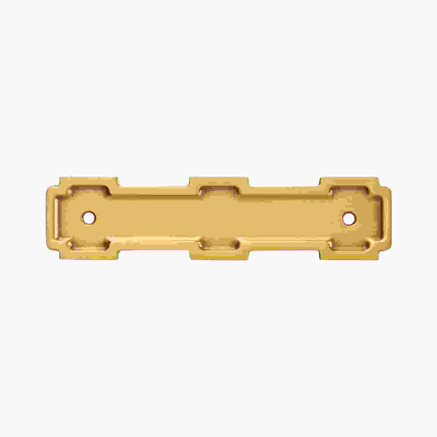 3-3/4 Inch (96mm) Center to Center Coventry Pull Backplate
