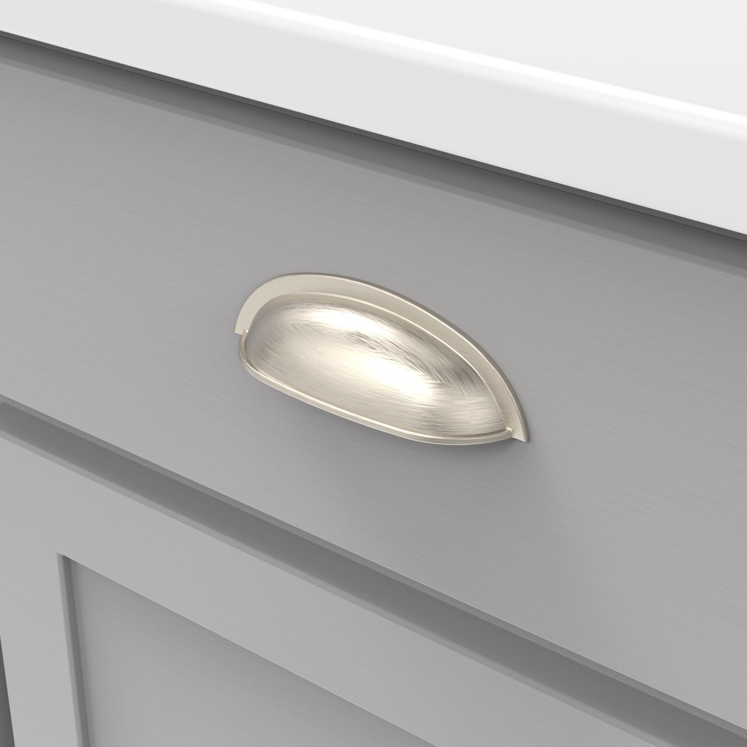 Hickory P3077, 3 Inch Center to Center Cottage Cup Pull