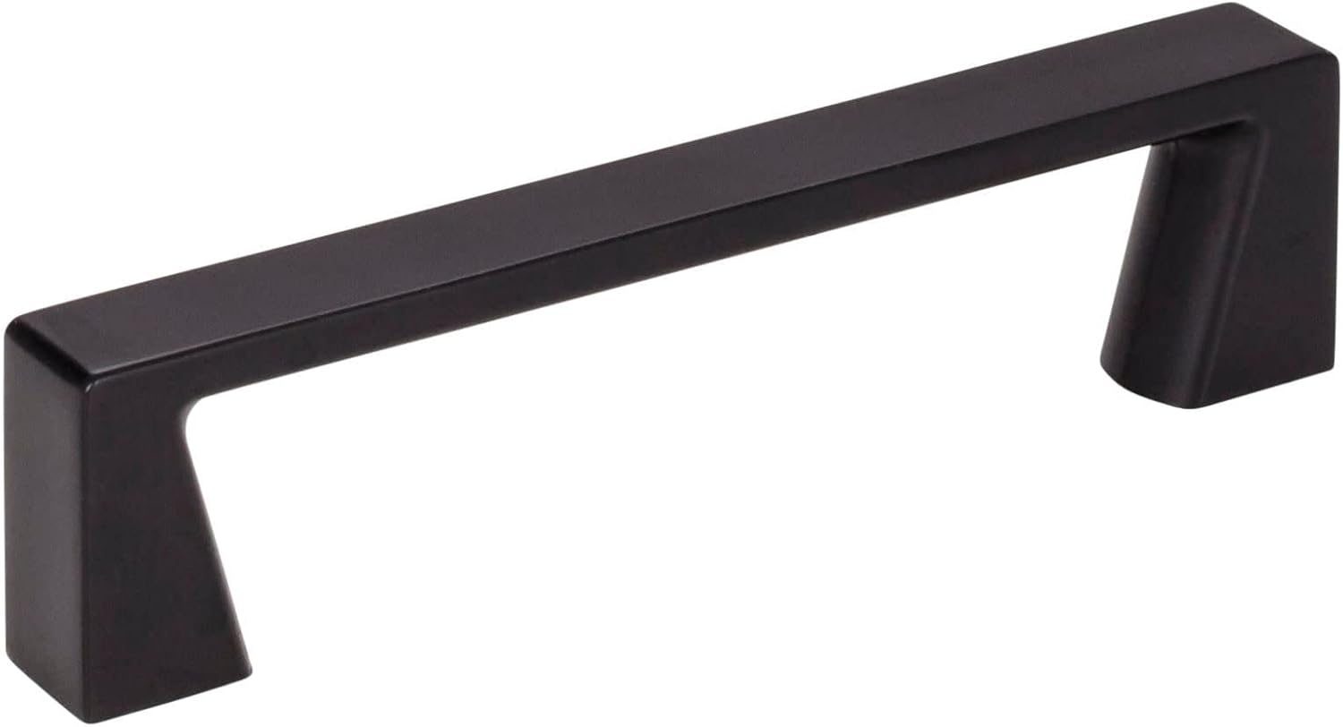 Hardware Resources 96 mm Center-to-Center Satin Nickel Square Boswell Cabinet Pull