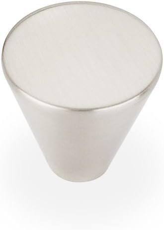 Hardware Resources 1" Diameter Satin Nickel Conical Sedona Cabinet Knob