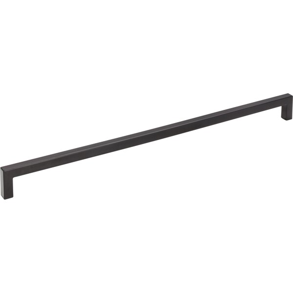 Hardware Resources 3" Center-to-Center Satin Nickel Square Stanton Cabinet Bar Pull