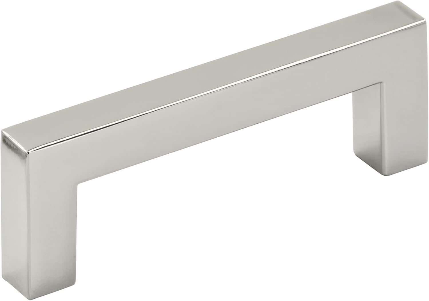 Hardware Resources 3" Center-to-Center Satin Nickel Square Asher Cabinet Pull