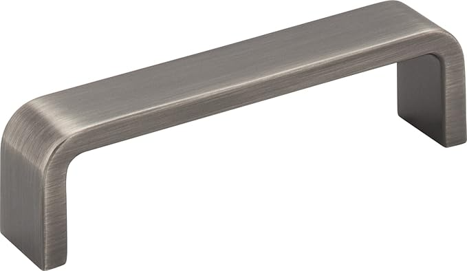 Hardware Resources 3" Center-to-Center Satin Nickel Square Asher Cabinet Pull