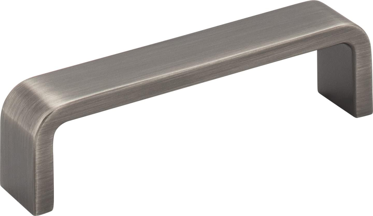 Hardware Resources 3" Center-to-Center Satin Nickel Square Asher Cabinet Pull