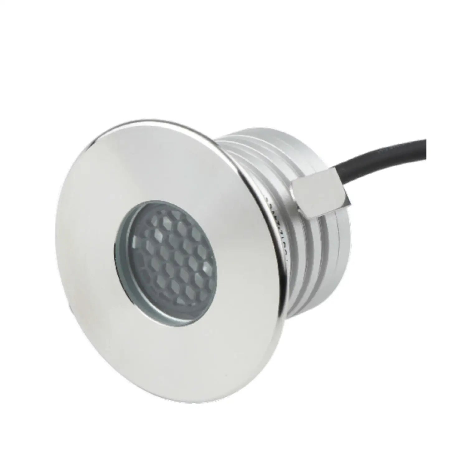 In-Ground Well Outdoor Lighting Fixture 3W 2700K 12-24V DC Input (2-1/8" Round)