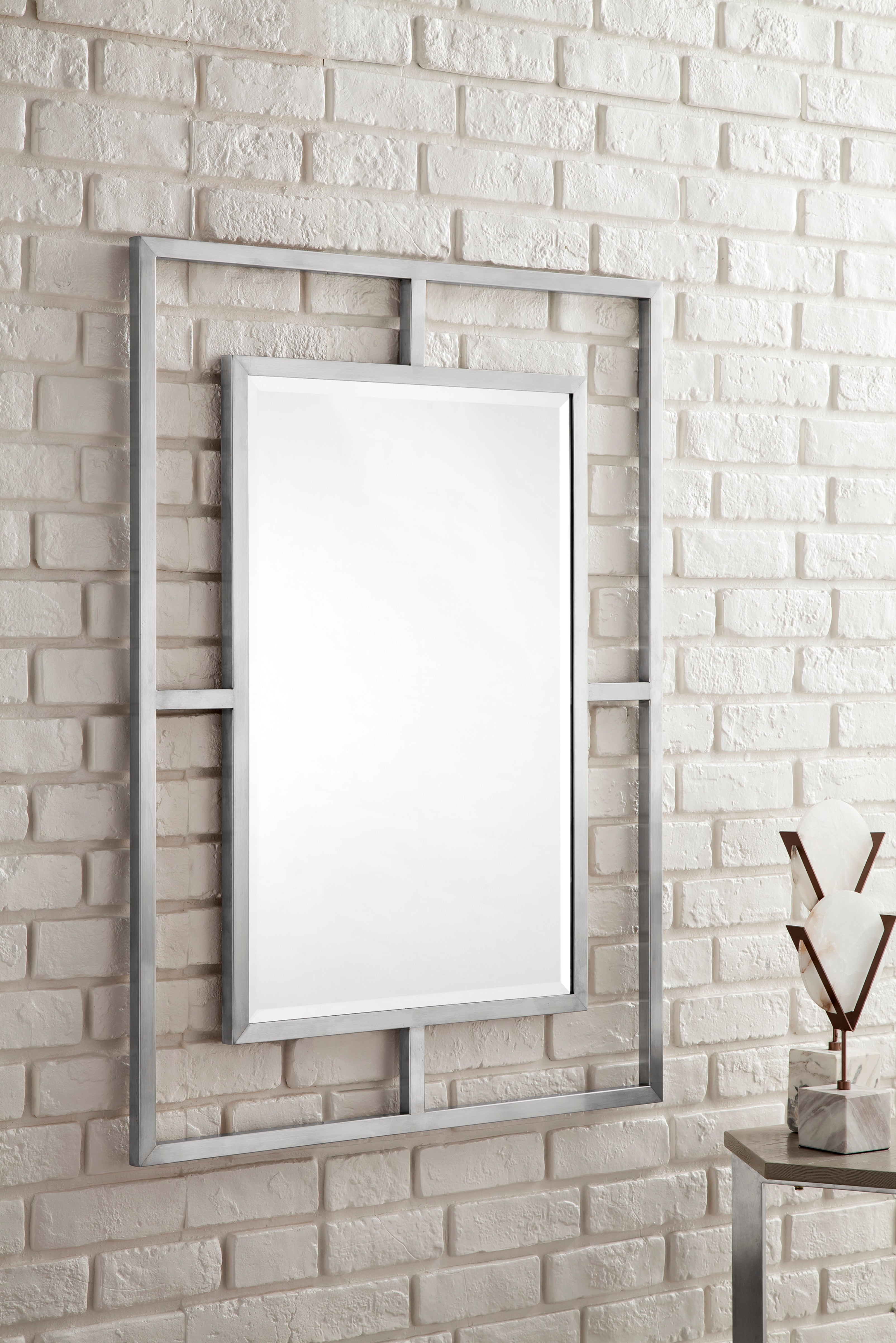 James Martin Boston 30" Rectangular Mirror