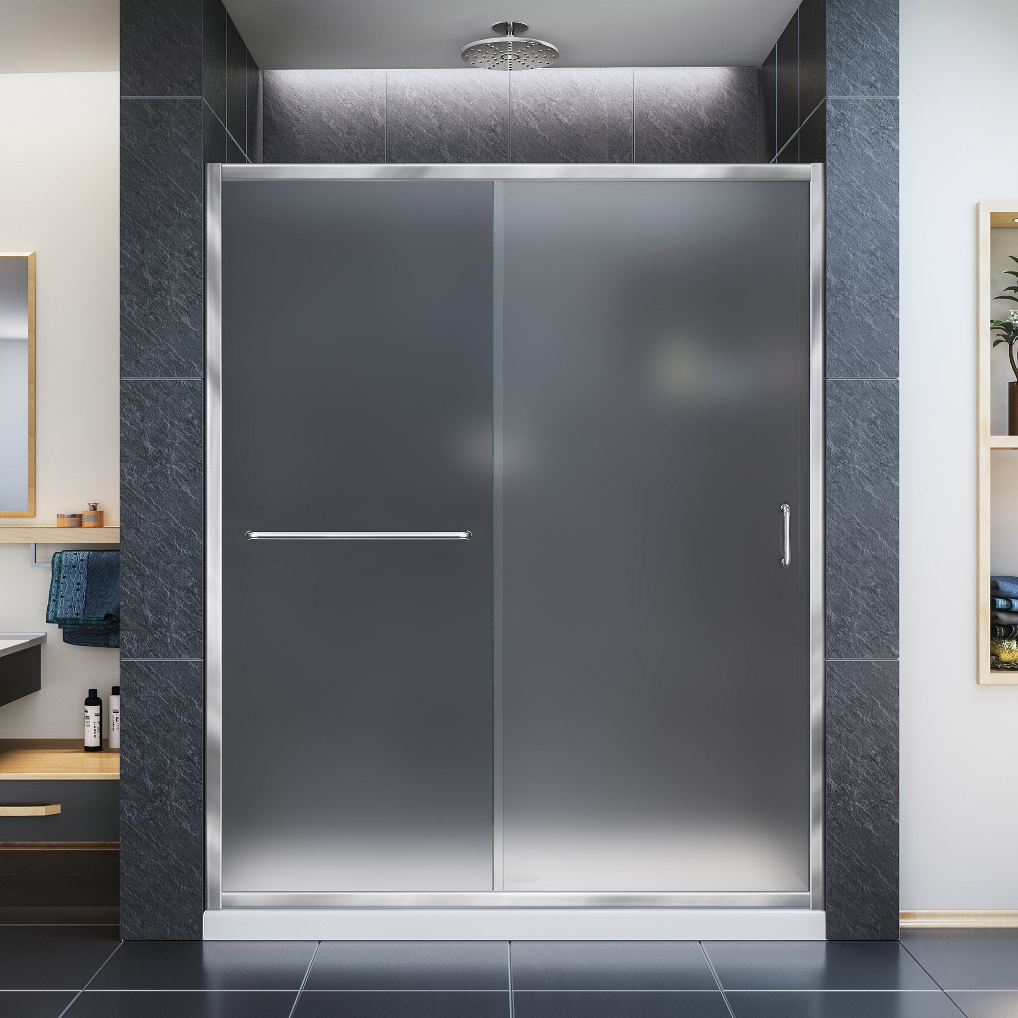 DreamLine Infinity-Z 60" W Shower Door and Base