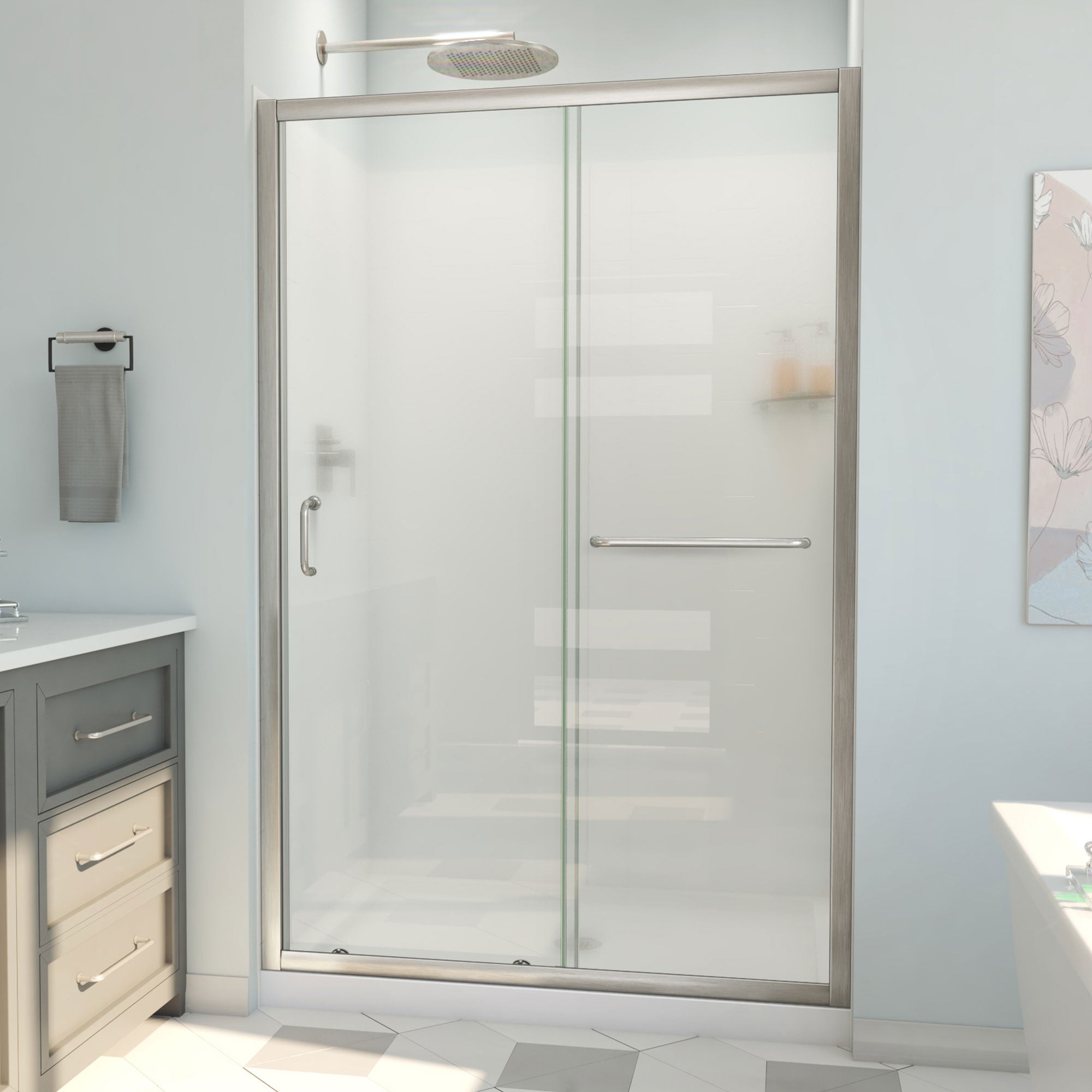 DreamLine Infinity-Z  48" W Shower Door Kit