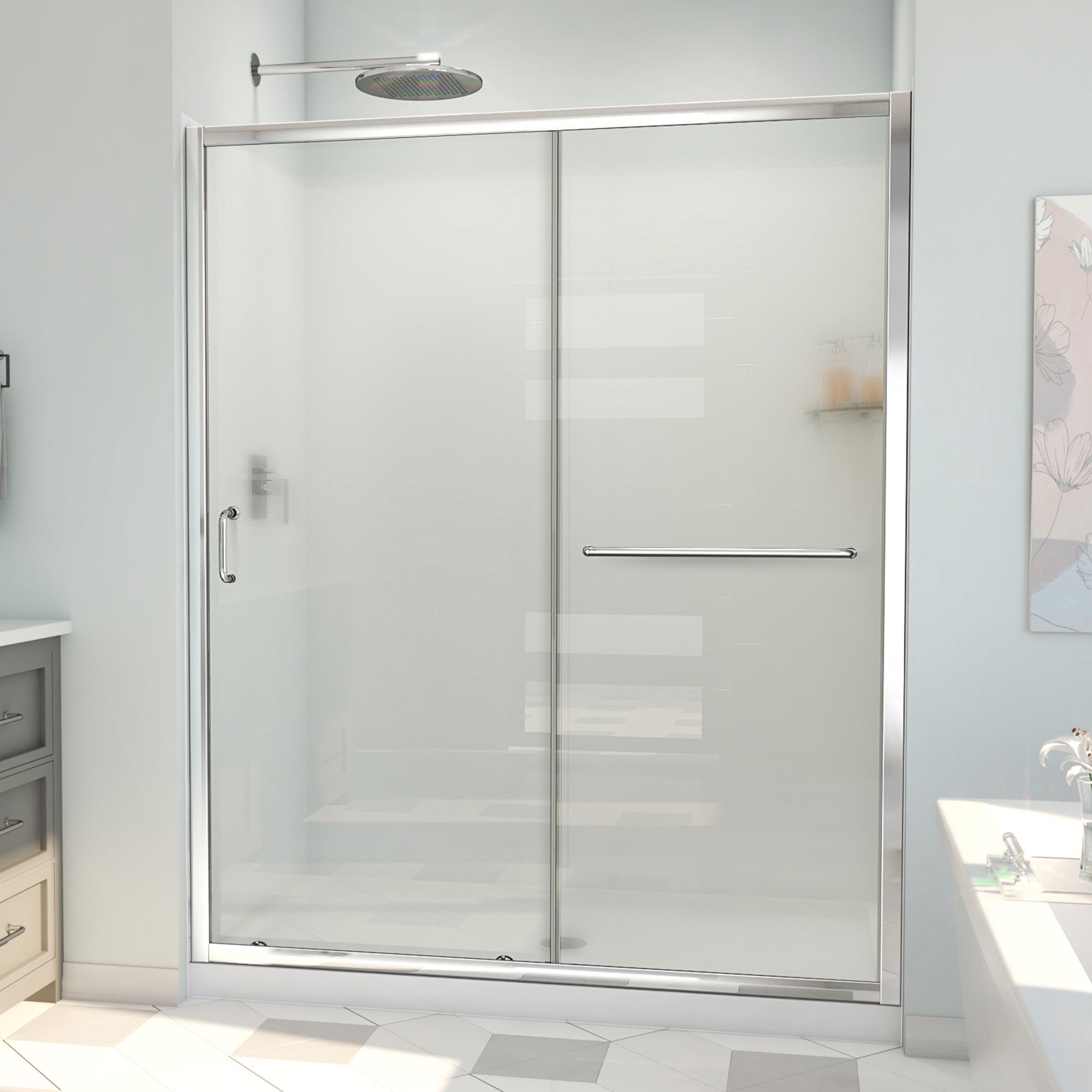 DreamLine Infinity-Z  60" W Shower Door Kit