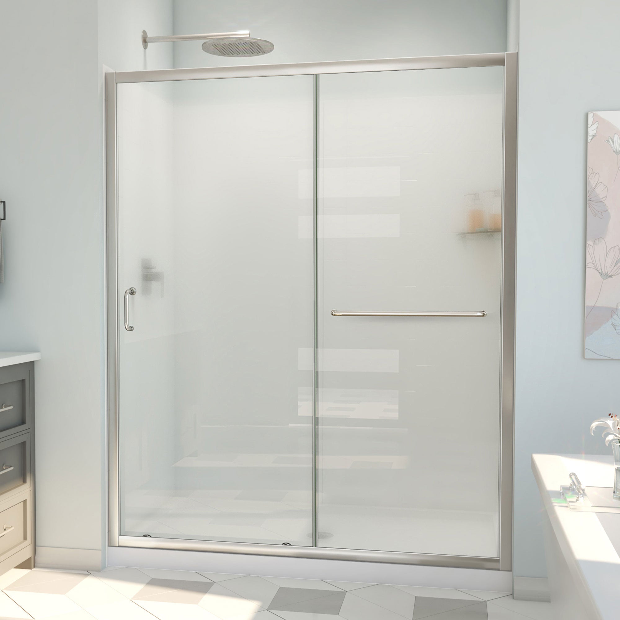 DreamLine Infinity-Z 60" W  Shower Door Kit