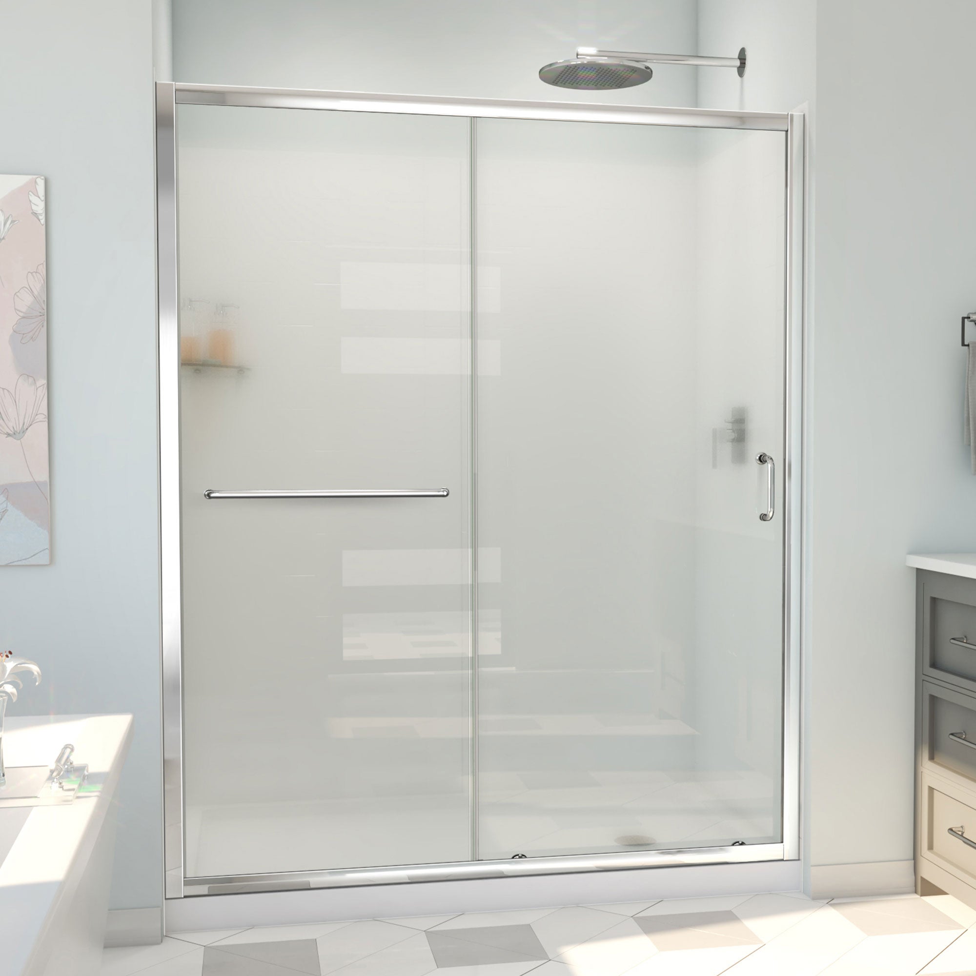 DreamLine Infinity-Z 60" W  Shower Door Kit
