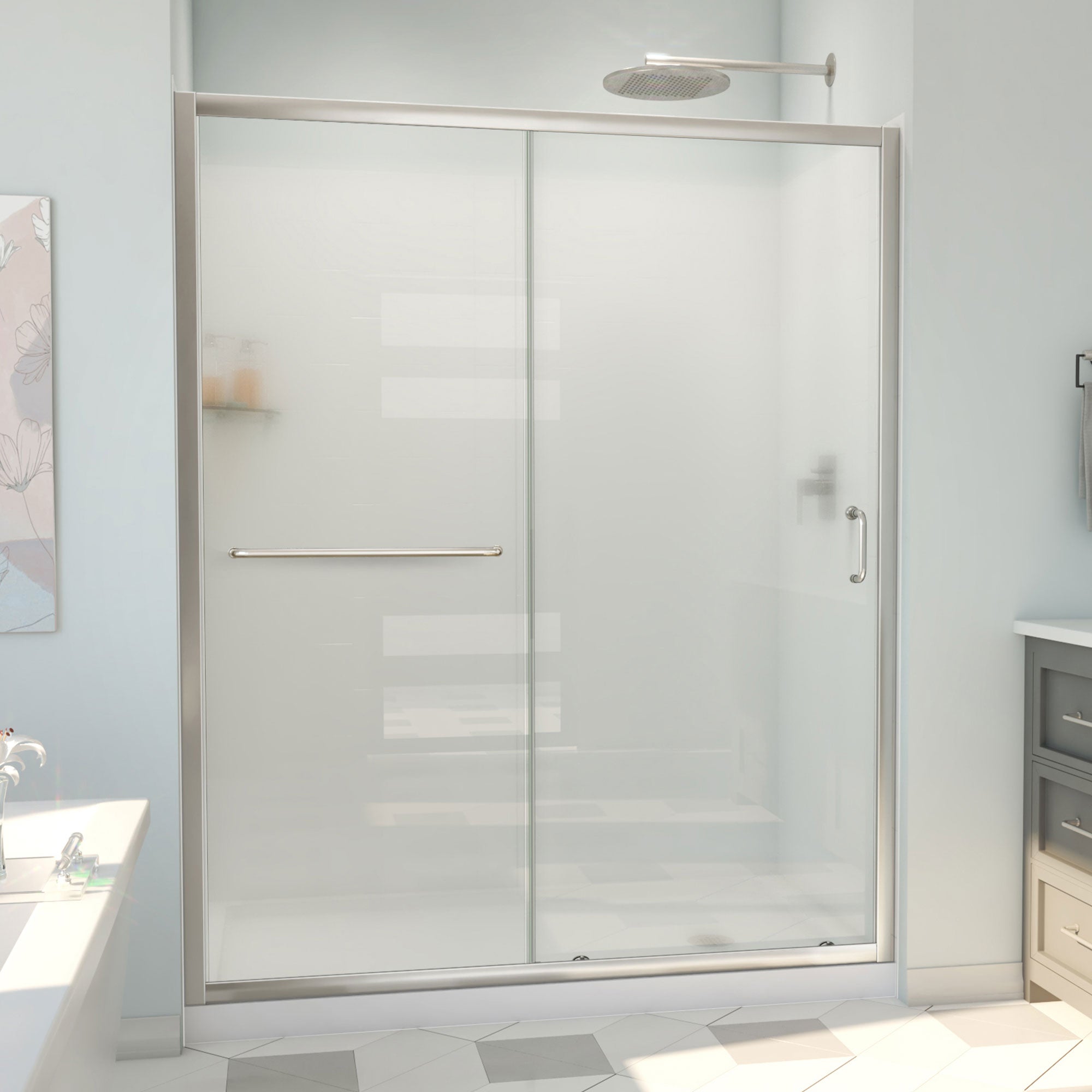 DreamLine Infinity-Z 60" W  Shower Door Kit