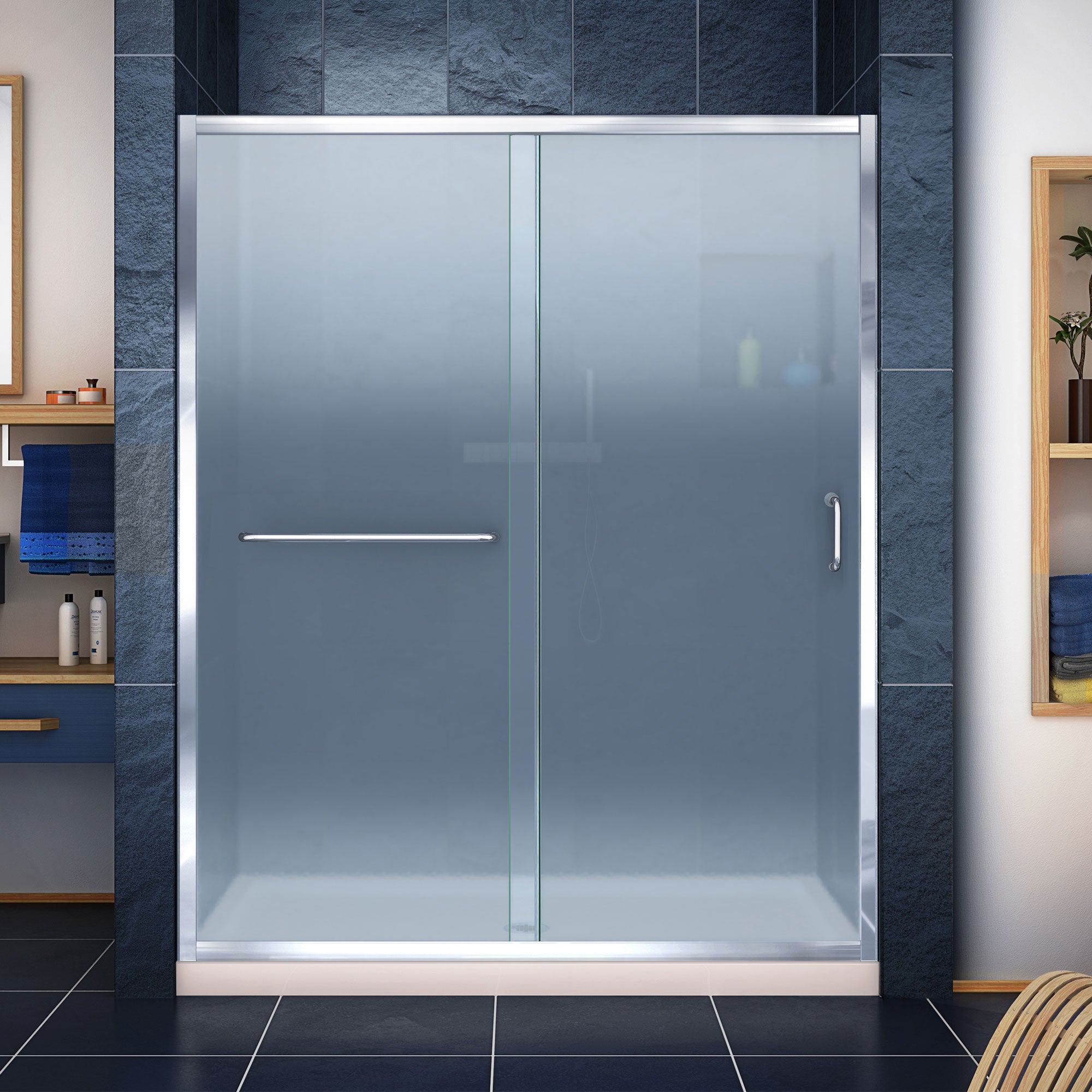 DreamLine Infinity-Z 60" W Shower Door and Base