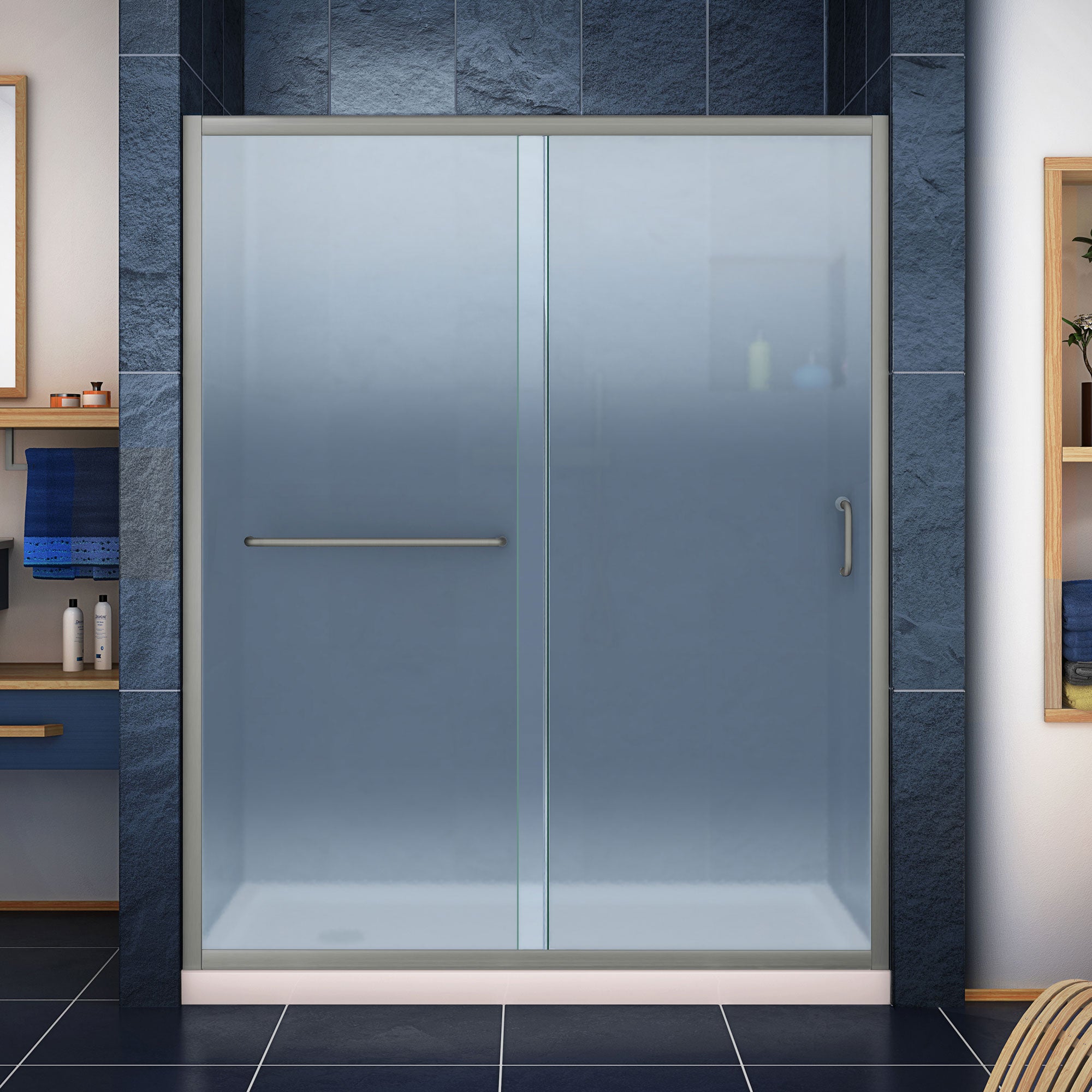DreamLine Infinity-Z 60" W Shower Door and Base