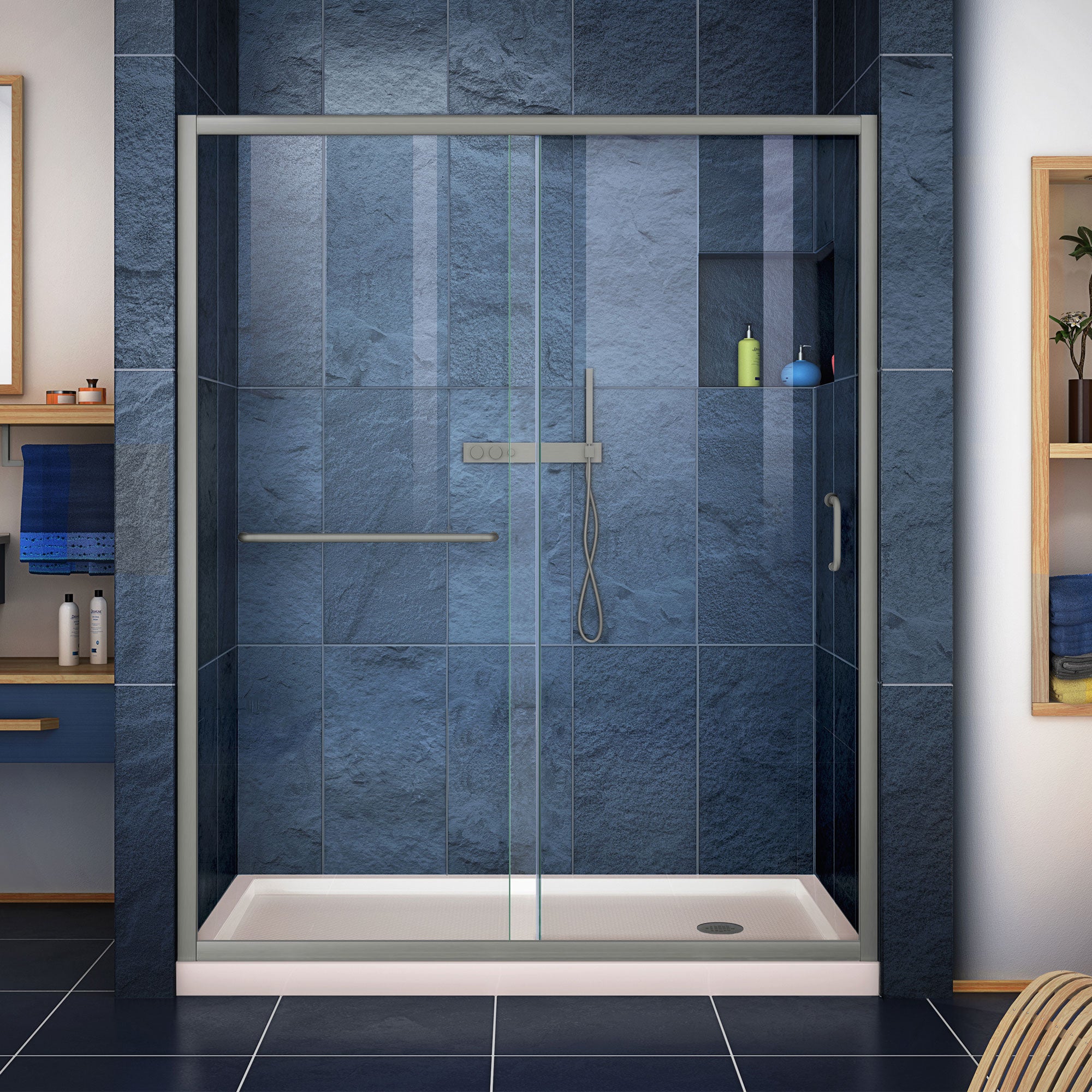 DreamLine Infinity-Z 60" W Shower Door and Base
