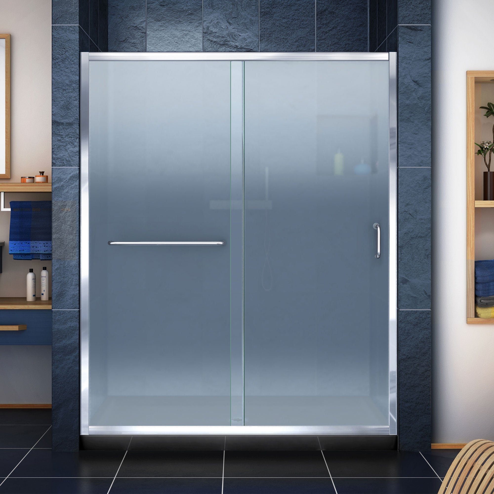 DreamLine Infinity-Z 60" W Shower Door and Base