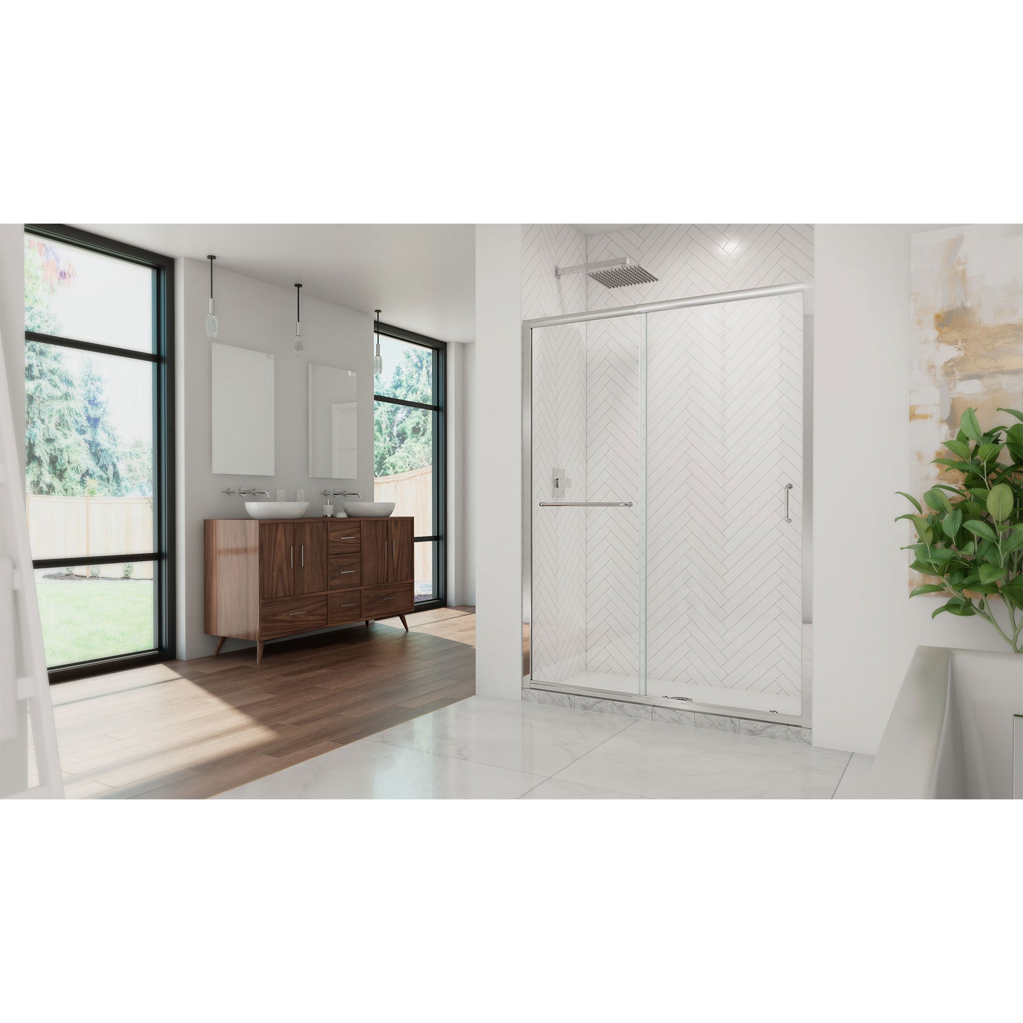 DreamLine Infinity-Z 56-60" W Shower Door