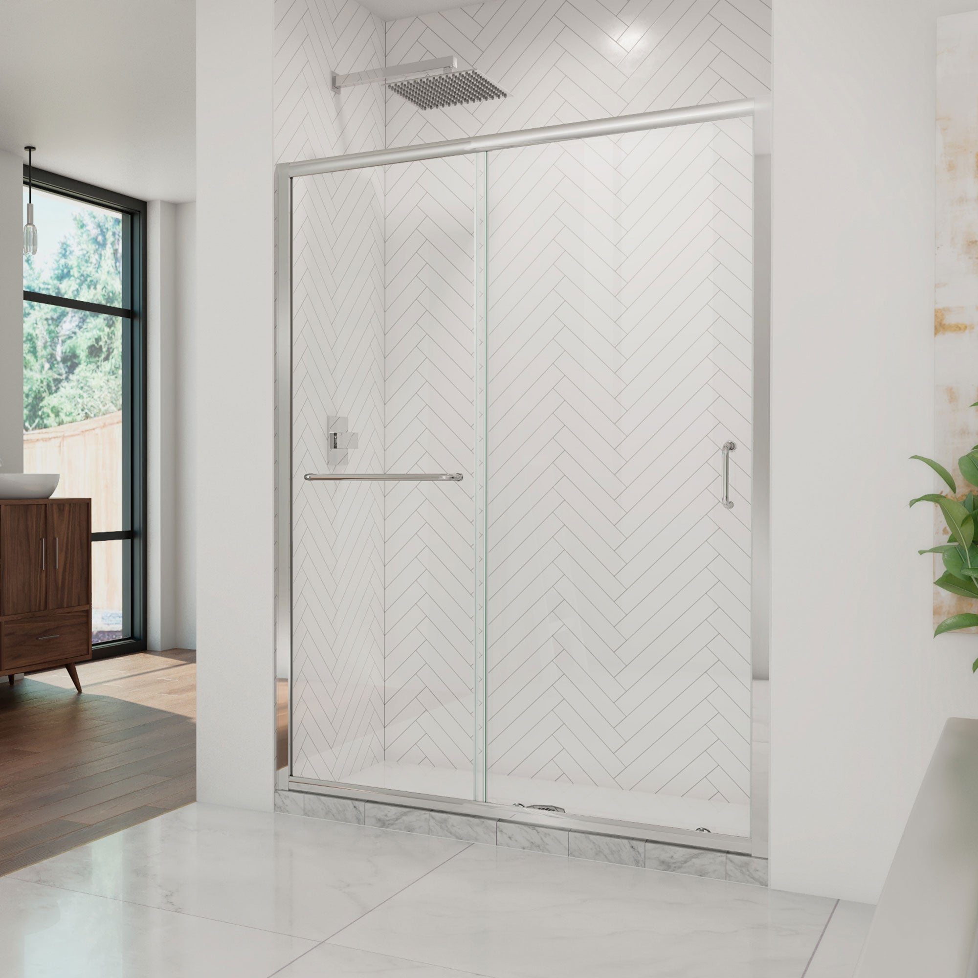 DreamLine Infinity-Z 50-54" W Shower Door