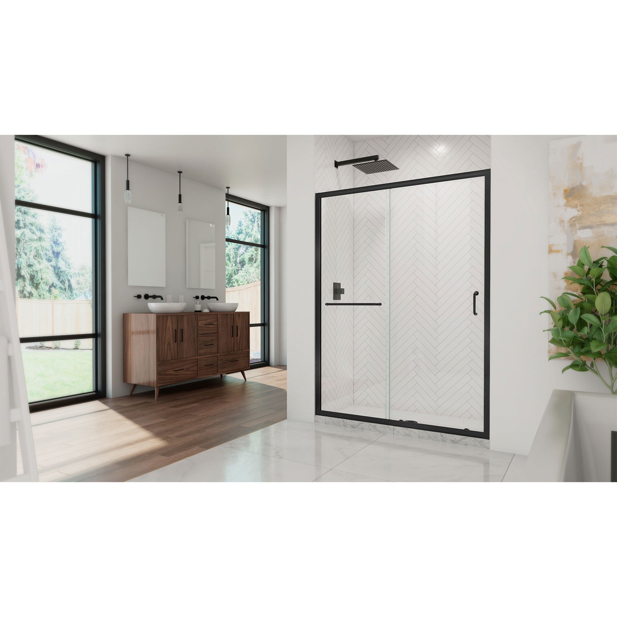 DreamLine Infinity-Z 50-54" W Shower Door