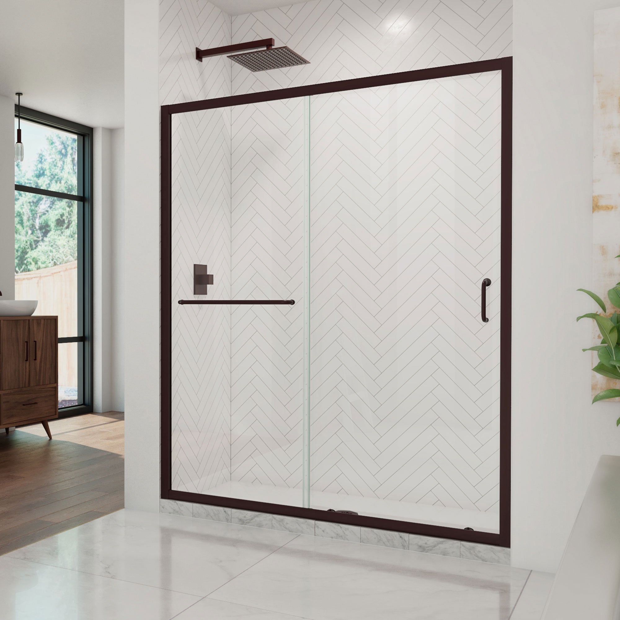 DreamLine Infinity-Z 50-54" W Shower Door