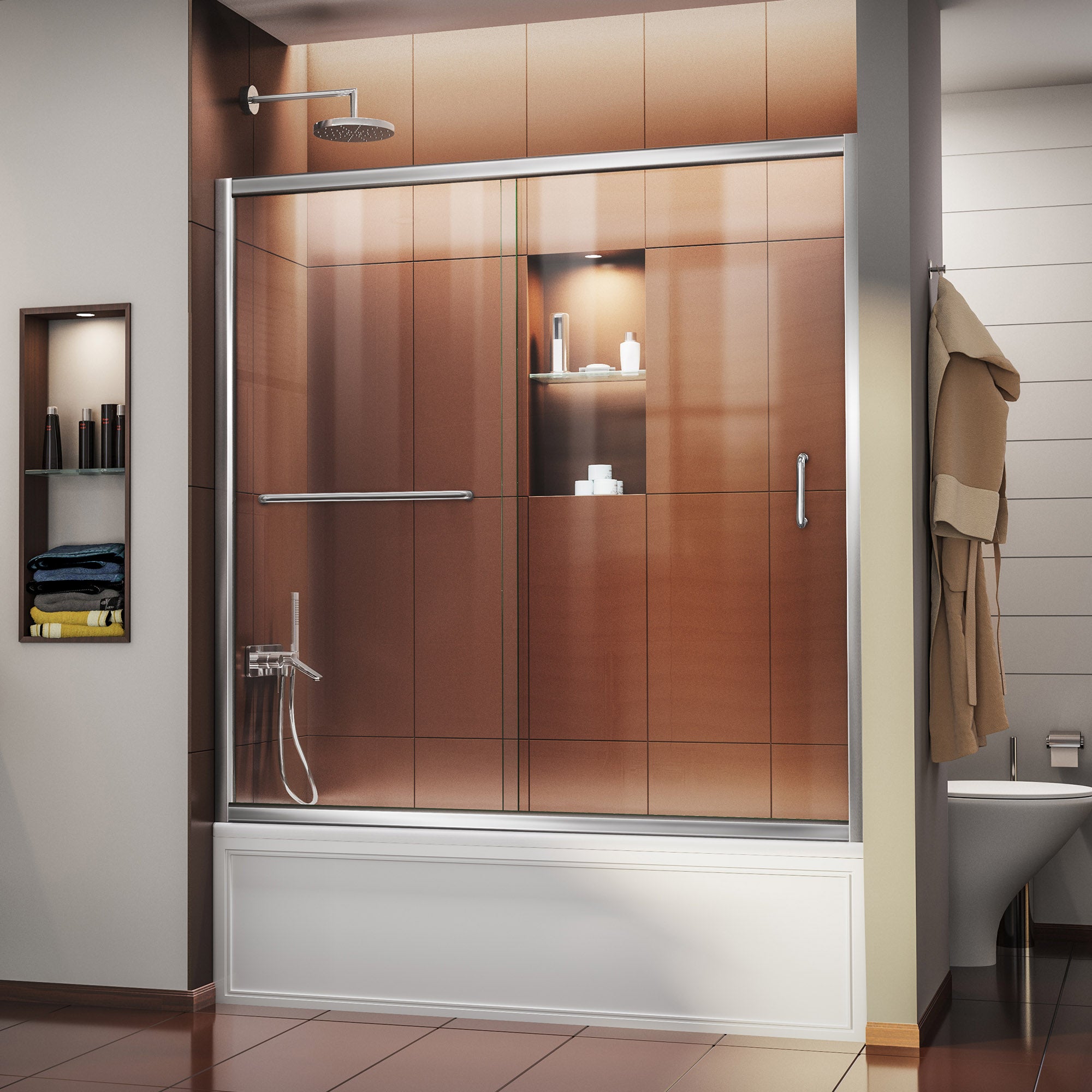 DreamLine Infinity-Z 56-60" W Sliding Tub Door