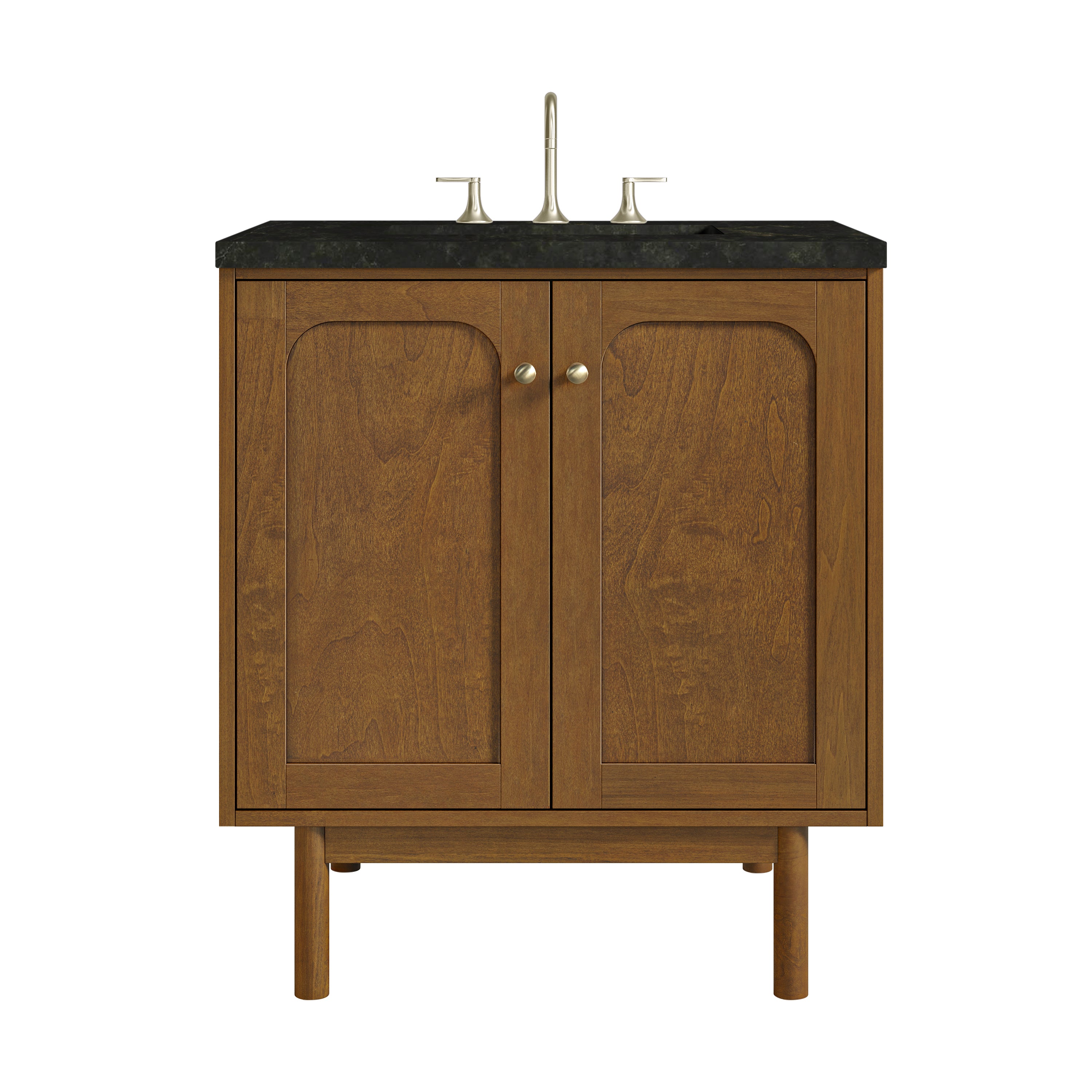 James Martin Laurent 30" Single Vanity in Honey Oak with 3cm Countertop
