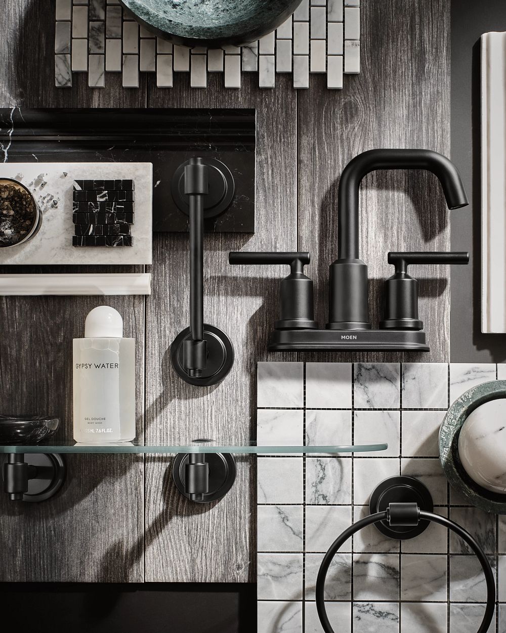 Gibson Two-handle Centerset Bathroom Sink Faucet