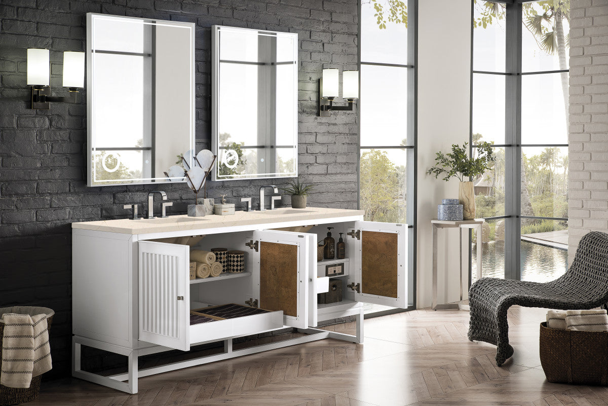 Athens 72" Double Vanity Cabinet
