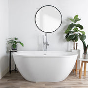 MAIDSTONE Jackson Acrylic Double Ended Freestanding Tub