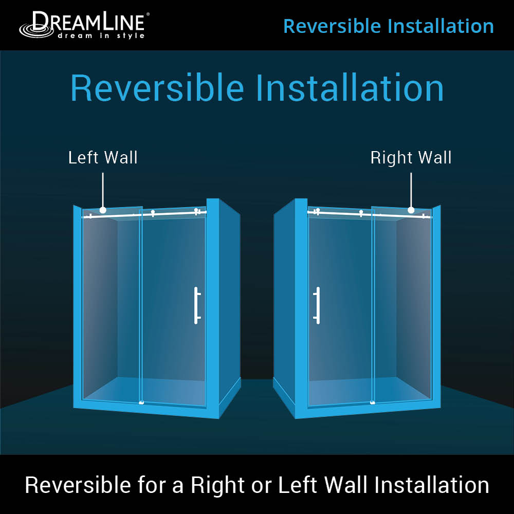 DreamLine Jasper 56-60" W Shower Door