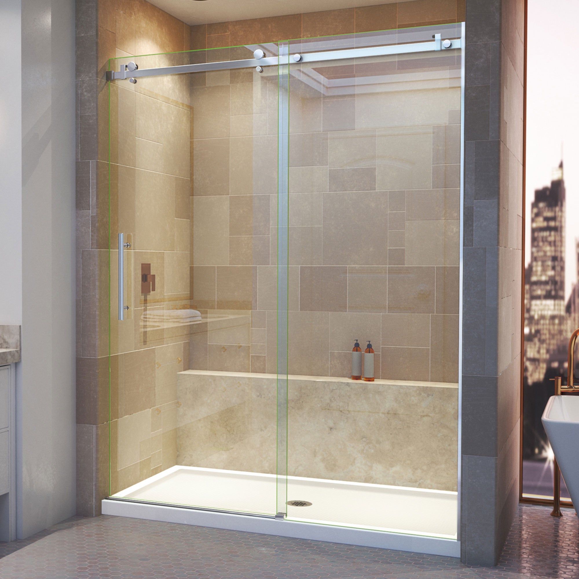 DreamLine Jasper 56-60" W Shower Door