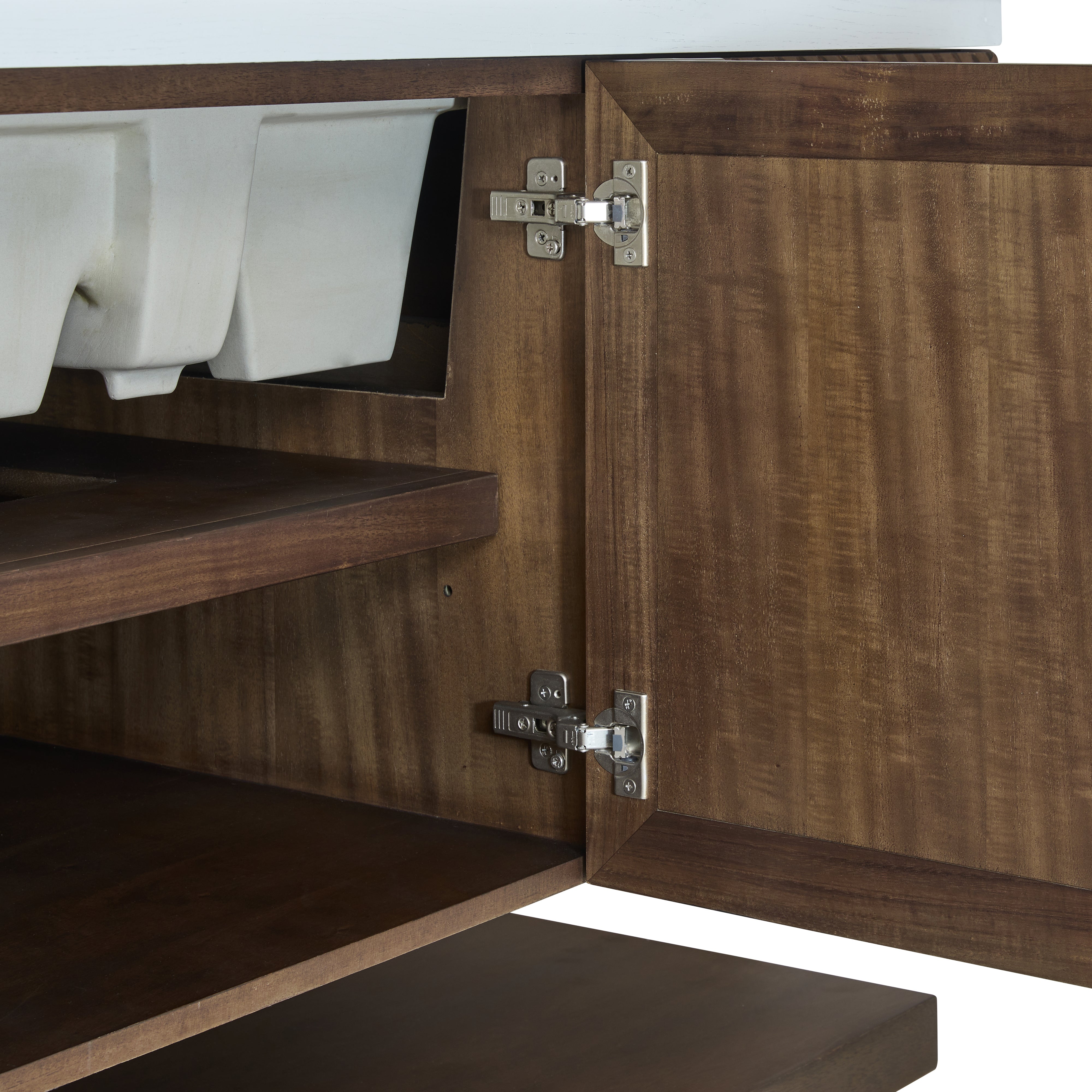 James Martin Marcello 48" Single Vanity in Chestnut with 3cm Countertop