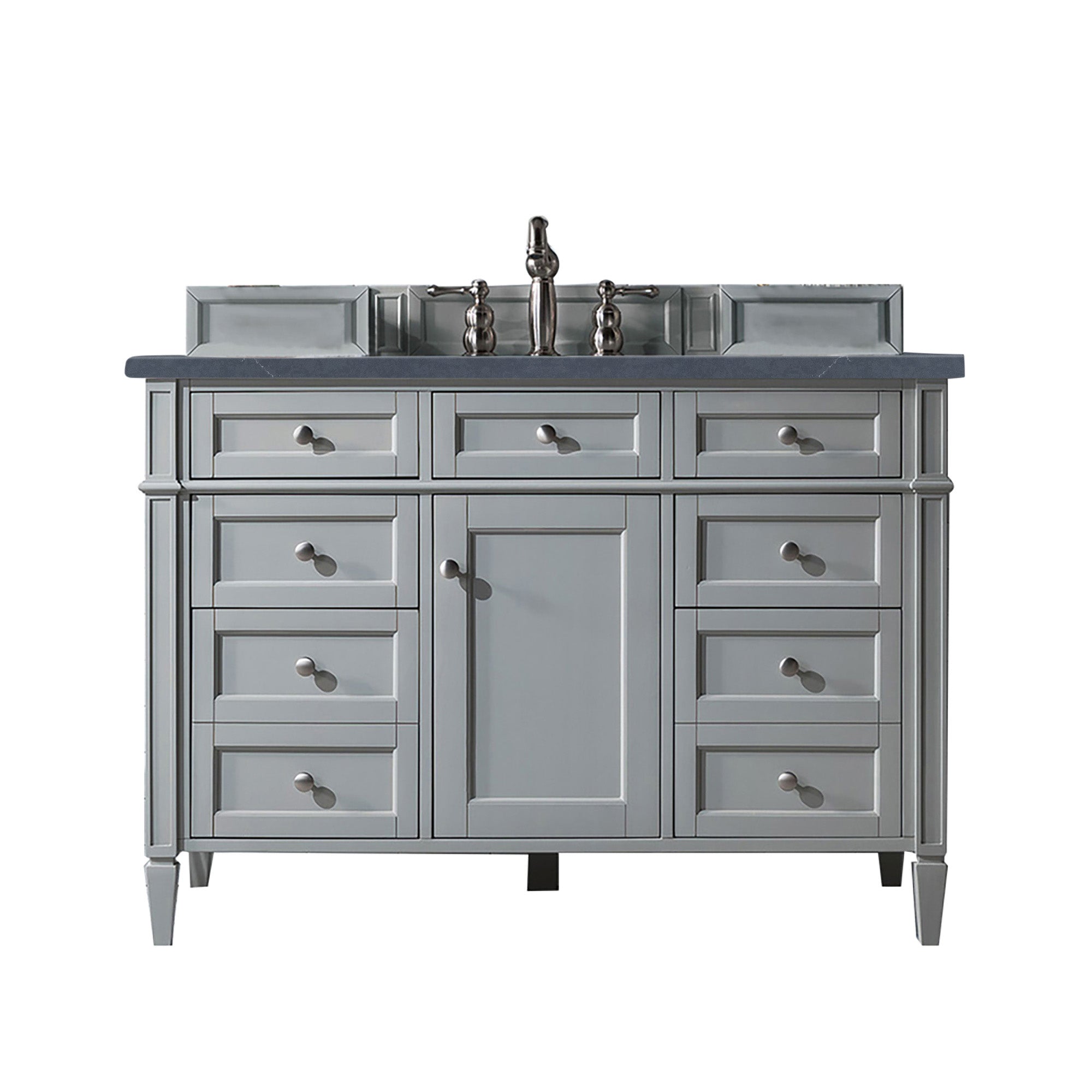 James Martin Brittany 48" Single Vanity in Urban Gray with 3cm Countertop