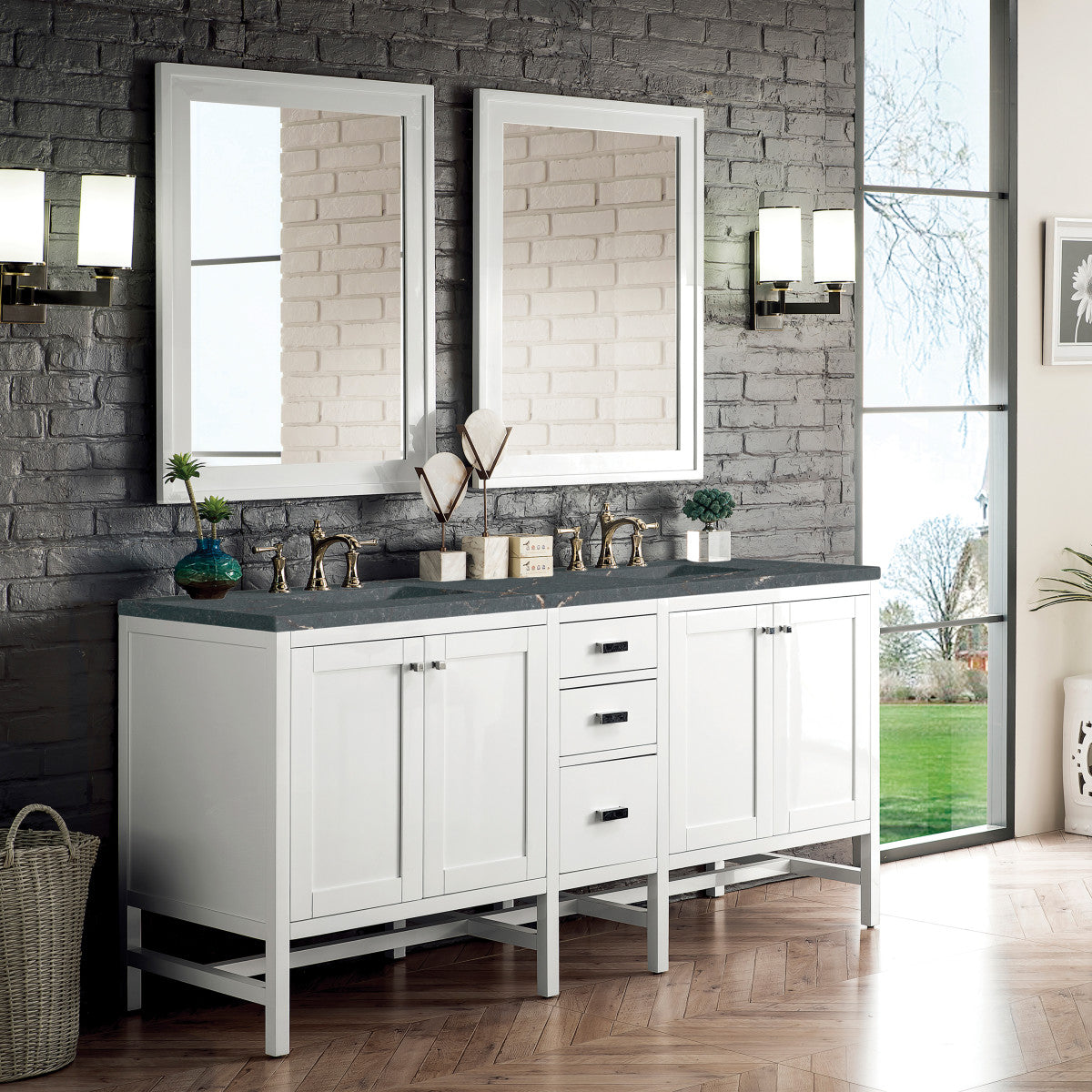Addison 72" Double Vanity Cabinet