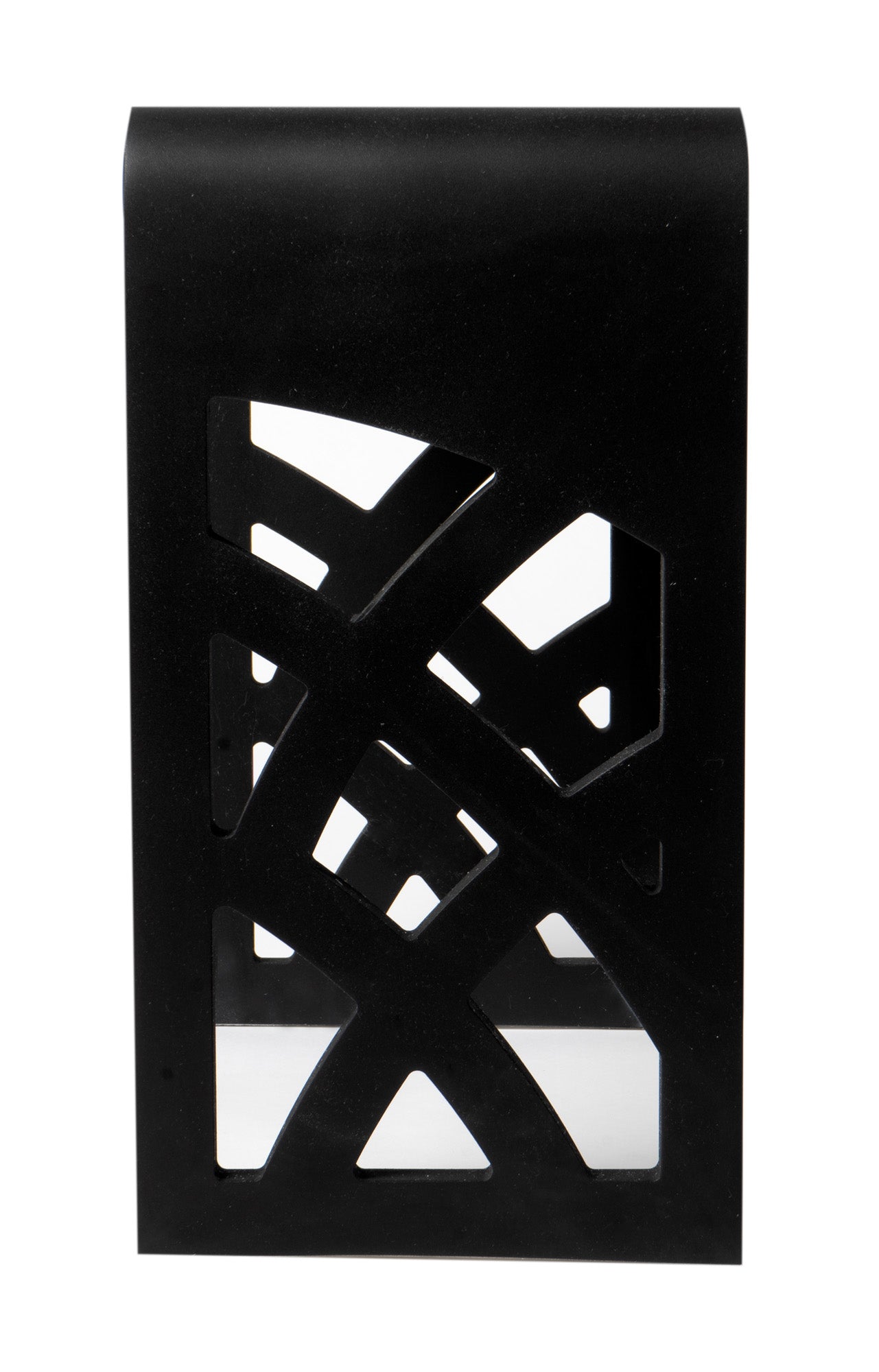 ALFI brand  ABST88BM Black Matte Solid Surface Resin Bathroom / Shower Stool