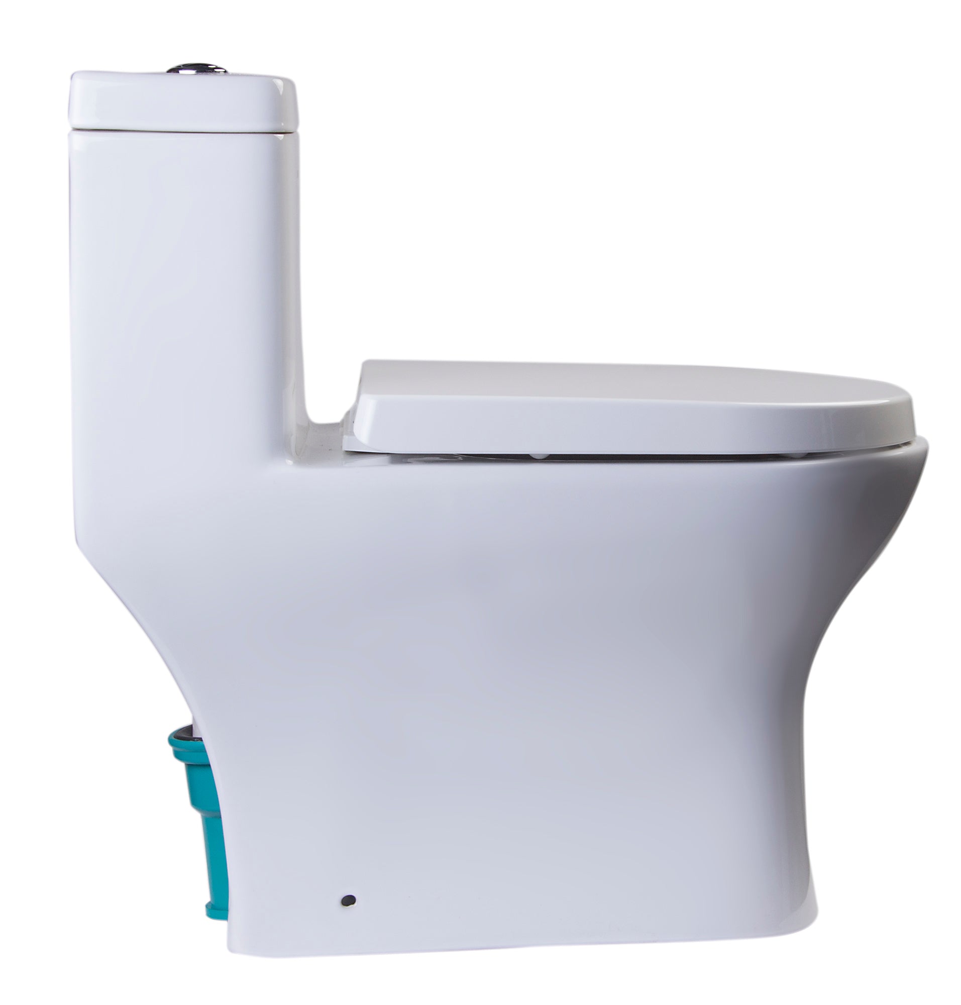 EAGO TB353 DUAL FLUSH ONE PIECE ECO-FRIENDLY HIGH EFFICIENCY LOW FLUSH CERAMIC TOILET