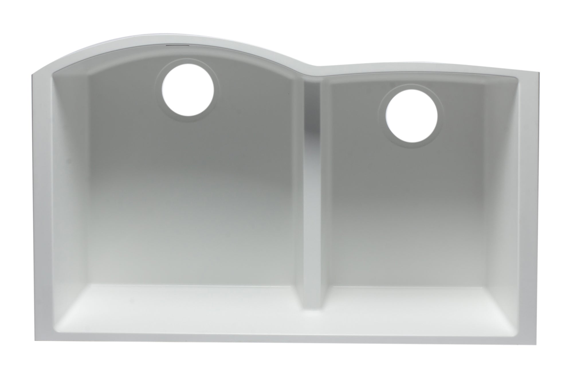 ALFI brand AB3320UM 33" Double Bowl Undermount Granite Composite Kitchen Sink